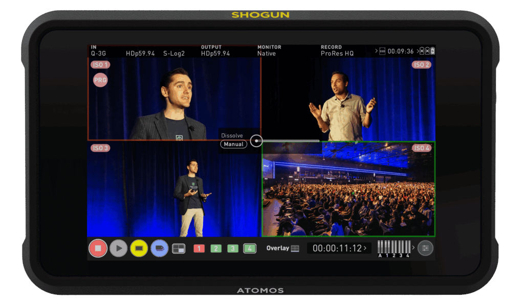 Atomos Shogun Classic chuyển đổi