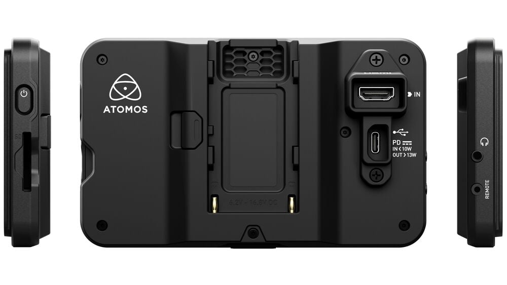 Các tùy chọn nguồn điện cho màn hình Atomos Shinobi 5 inch II