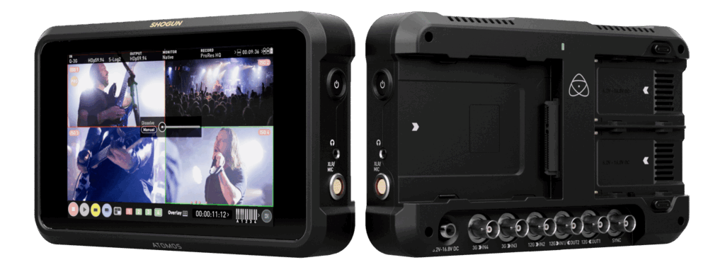 Atomos Shogun Classic mặt trước mặt sau