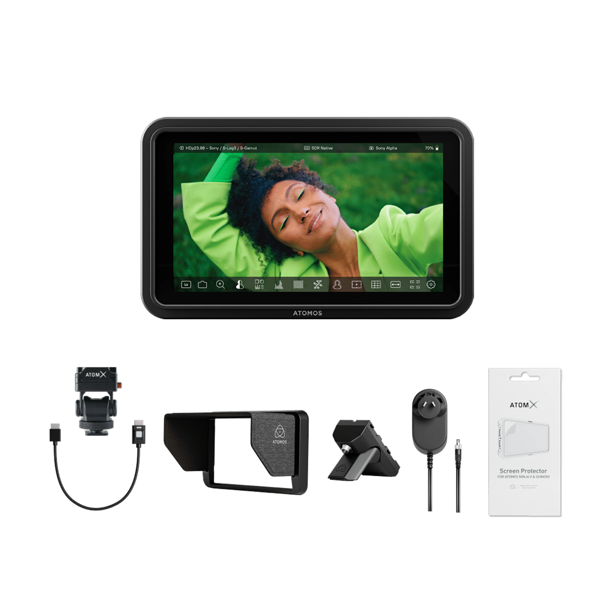 Shinobi II 5″ Monitor + Creator Accessory Kit