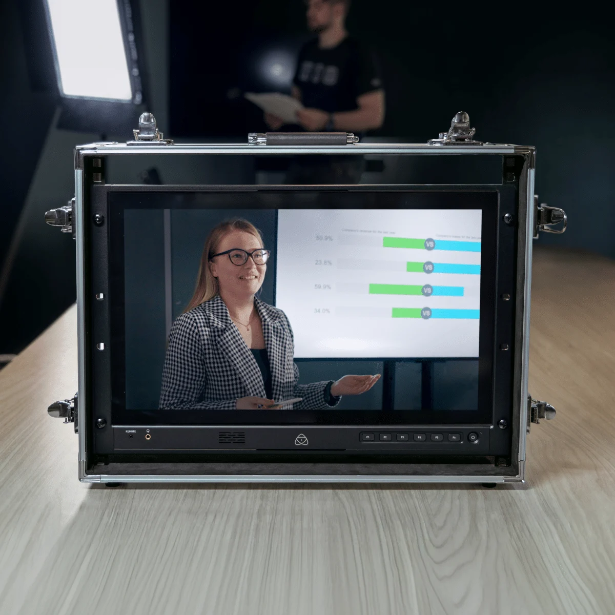 Shogun AV-19M – 19″ Rack 4K Monitor