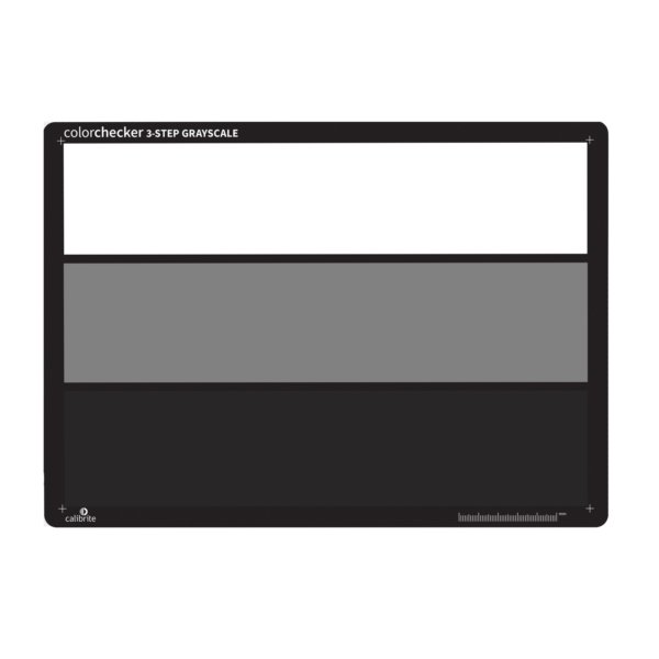 ColorChecker 3-Step Grayscale