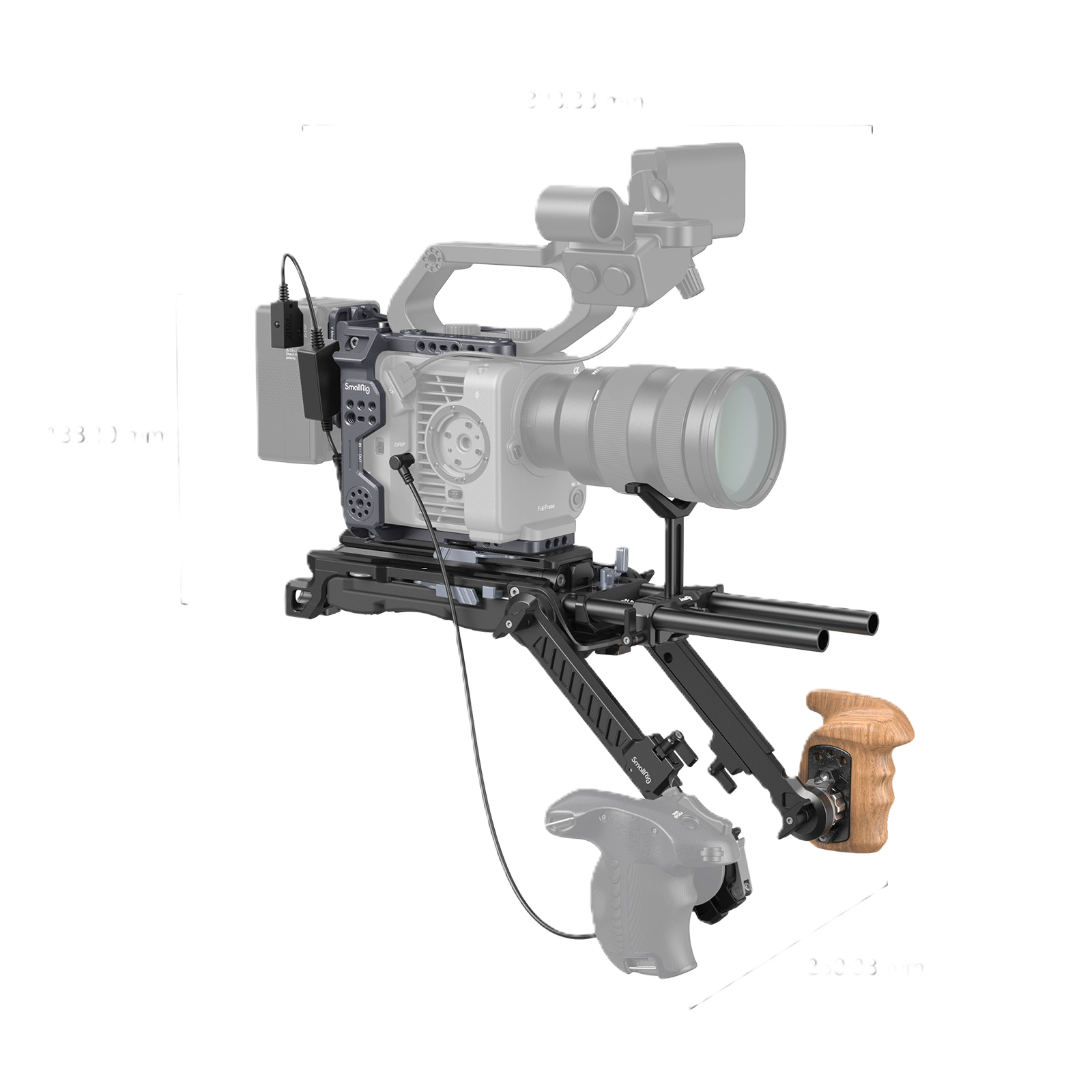 SmallRig Shoulder Rig Kit for Sony FX6 (4125B)