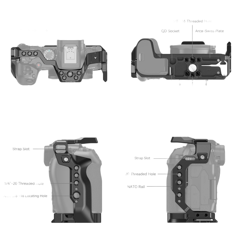 Cage for Canon EOS R8 4212
