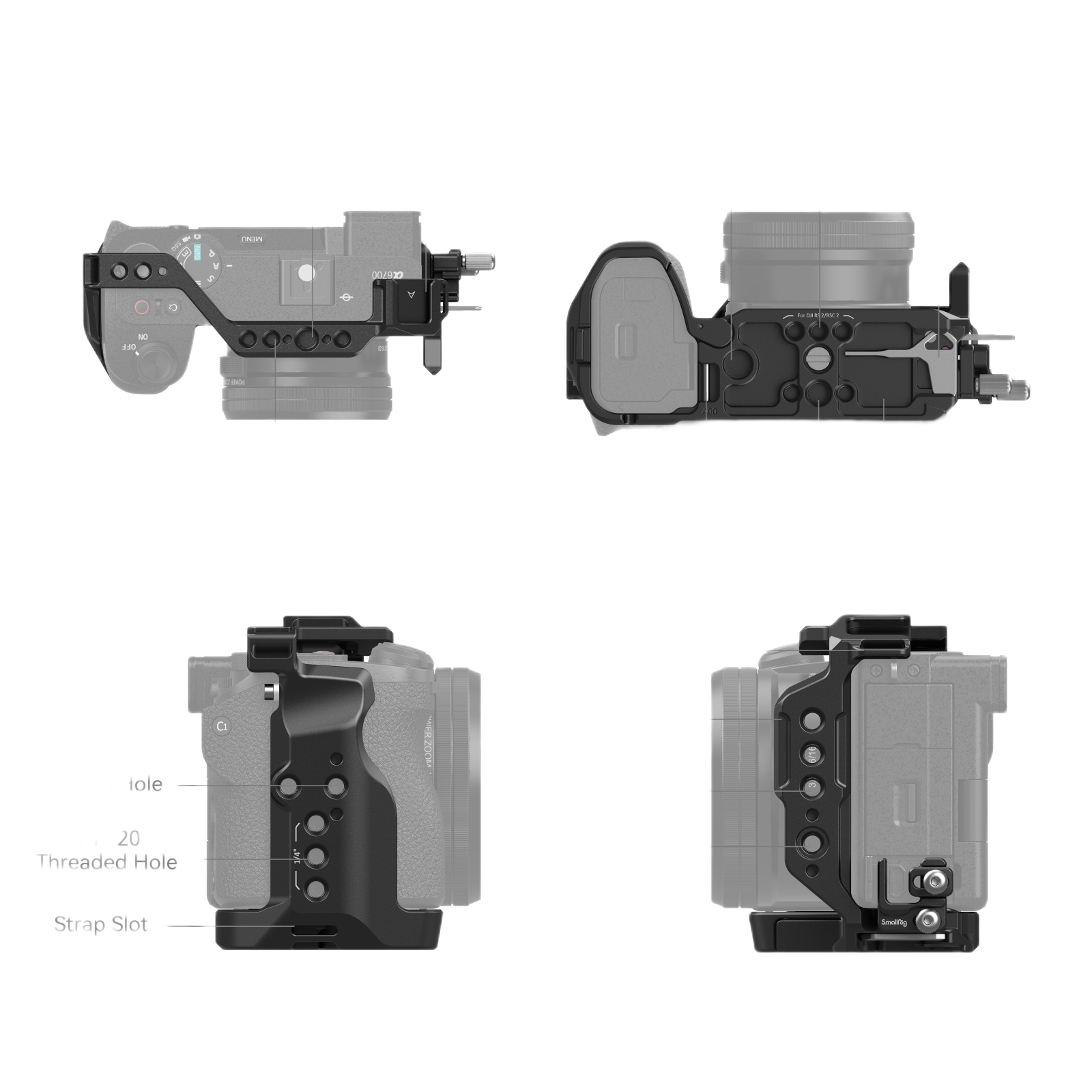 Cage Kit for Sony Alpha 6700