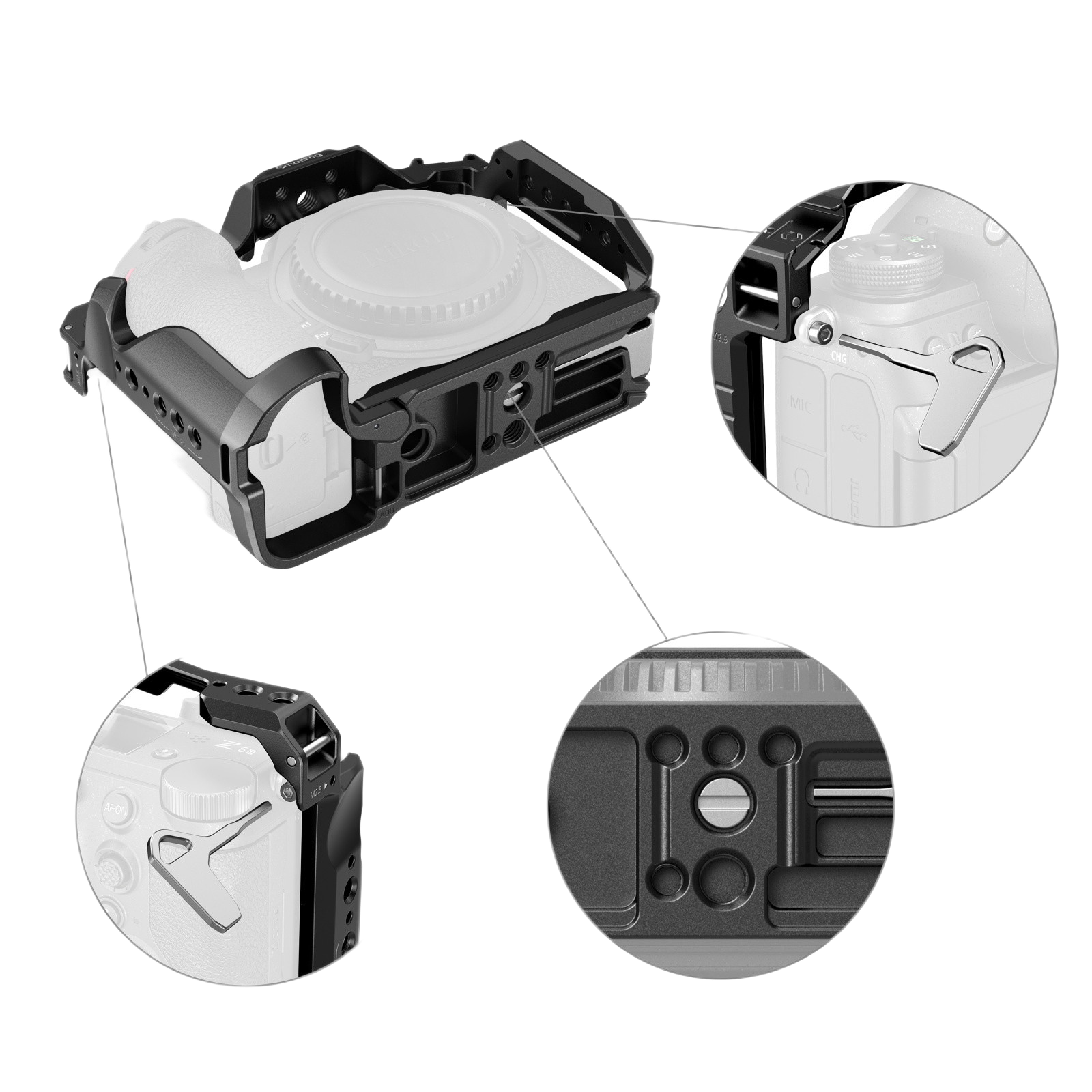 Camera Cage for Nikon Z 6III 4519