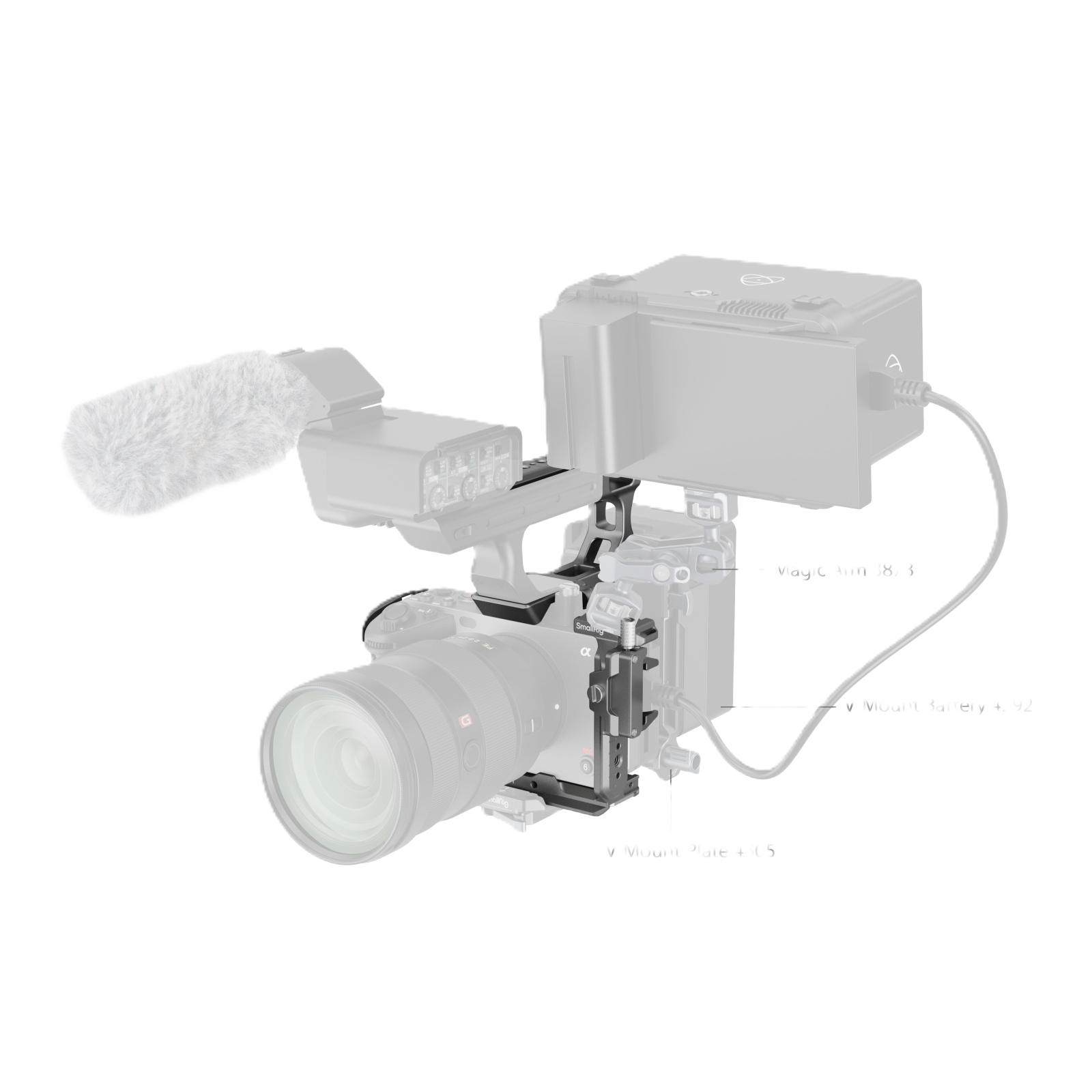 HawkLock Quick Release Advanced Cage Kit for Sony FX3 / FX30