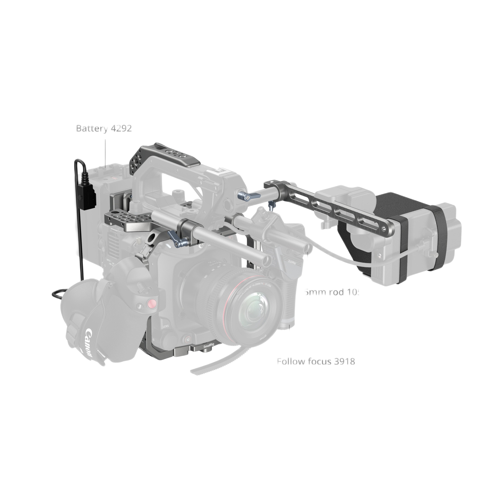 Advanced Cage Kit for Canon EOS C400 4946