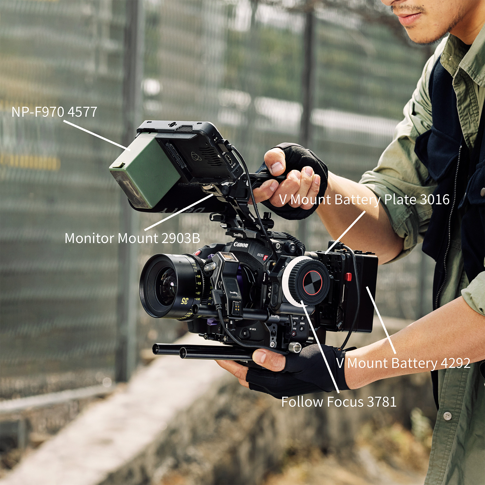 Cage Kit for Canon EOS C80 5136