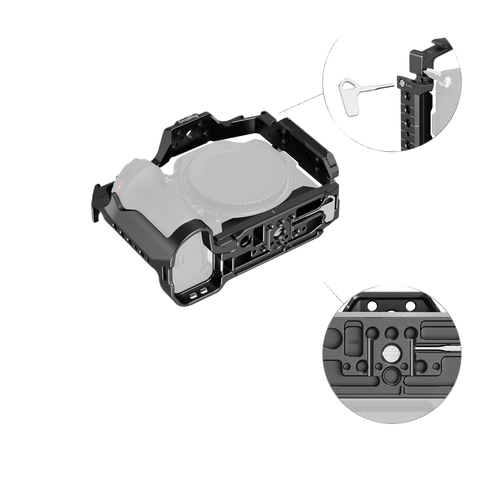 Cage for Nikon Z5 / Z5II / Z6 / Z6II / Z7 / Z7II 5257