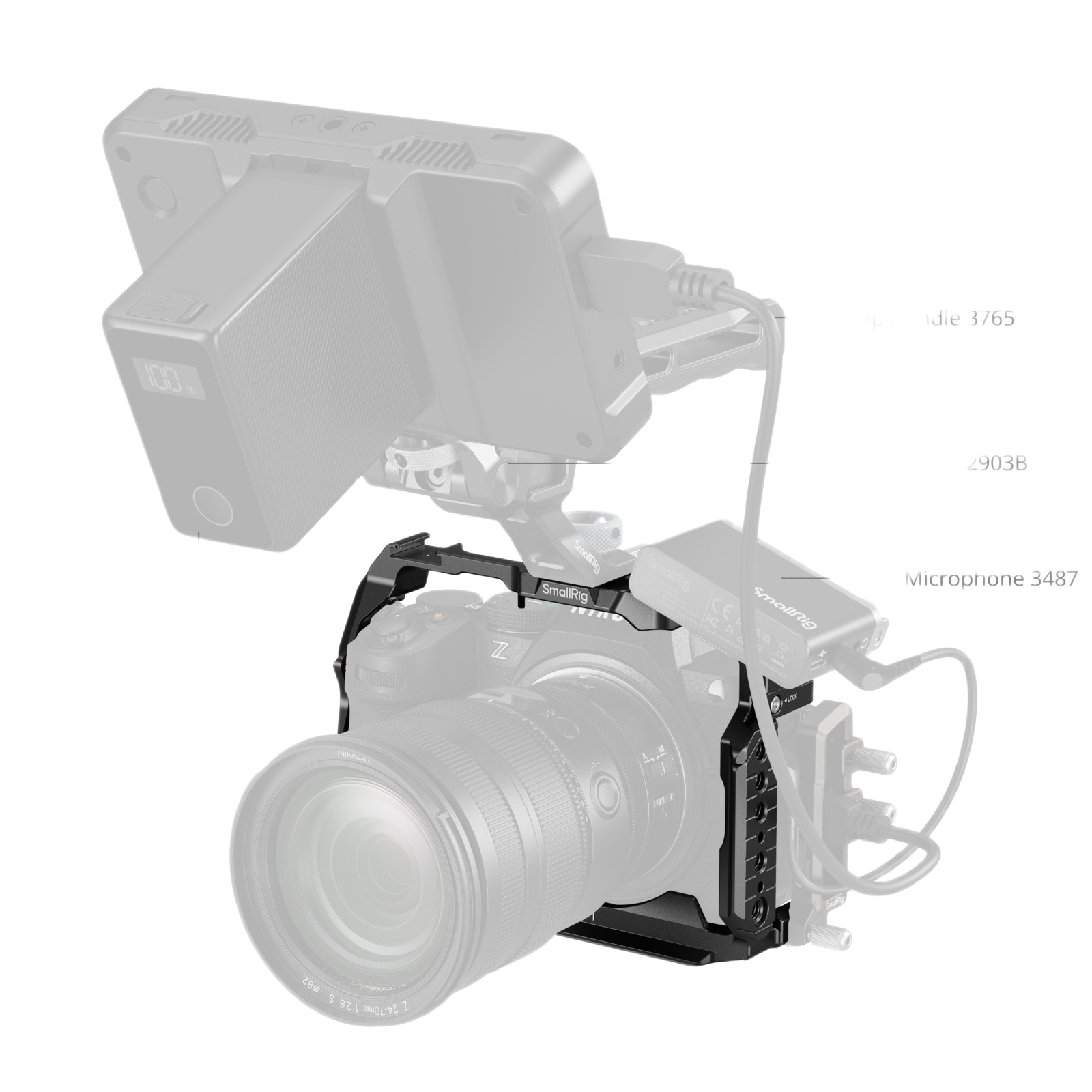 Cage for Nikon Z5 / Z5II / Z6 / Z6II / Z7 / Z7II 5257