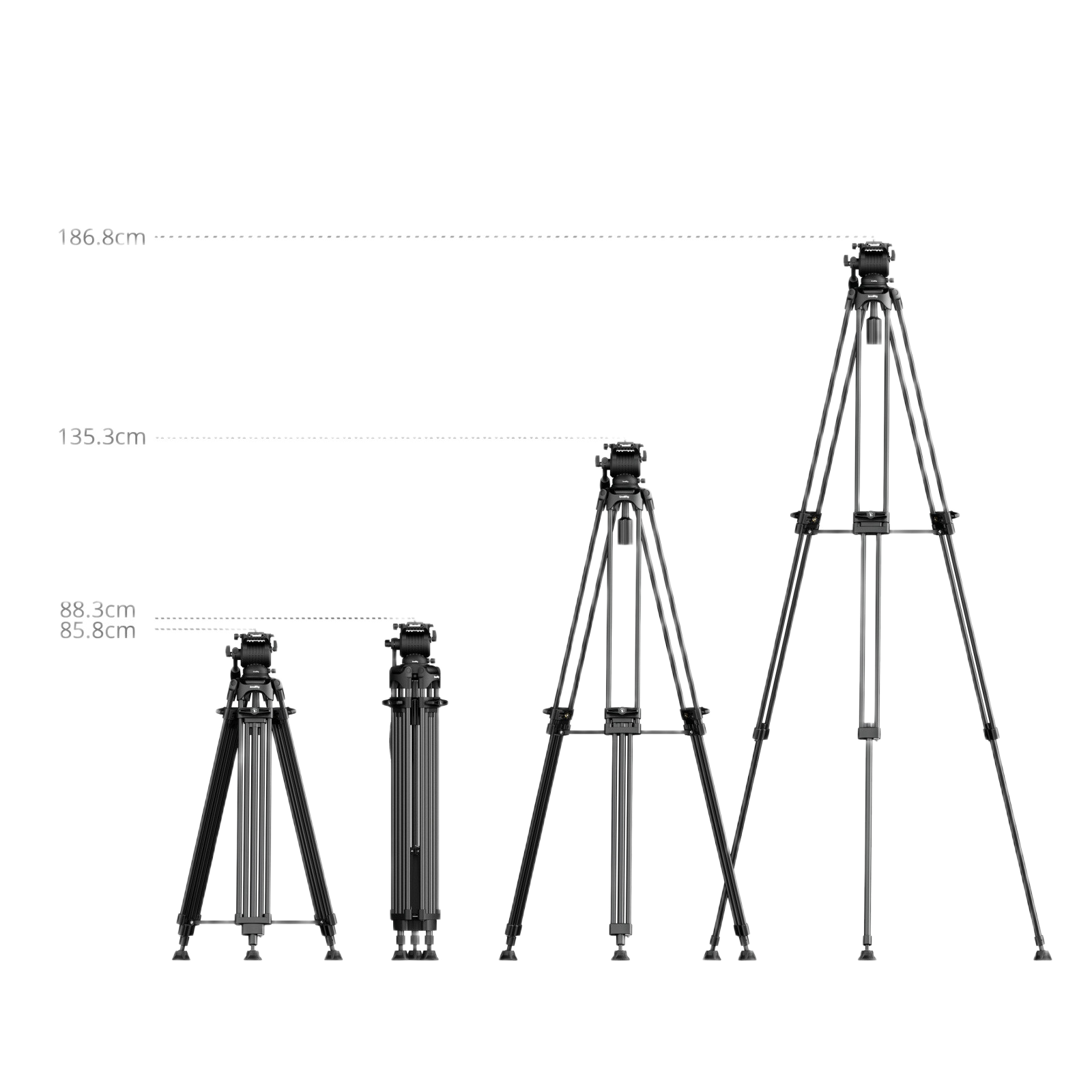 FSD14 FreeSpeed Heavy-Duty Aluminum Alloy Tripod 5442