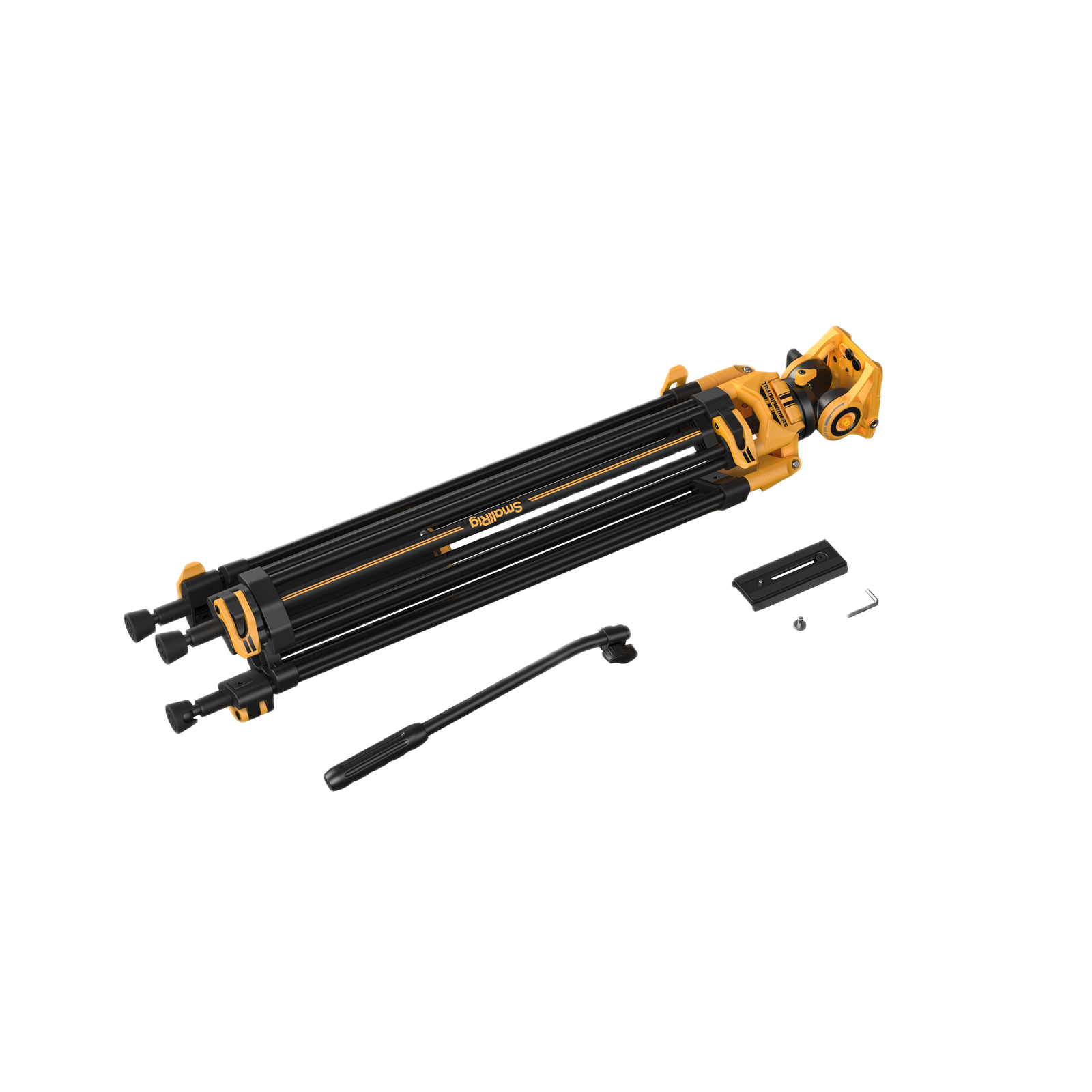 Heavy-Duty Fluid Head Tripod AD-01 (BumbleBee Edition) 5523