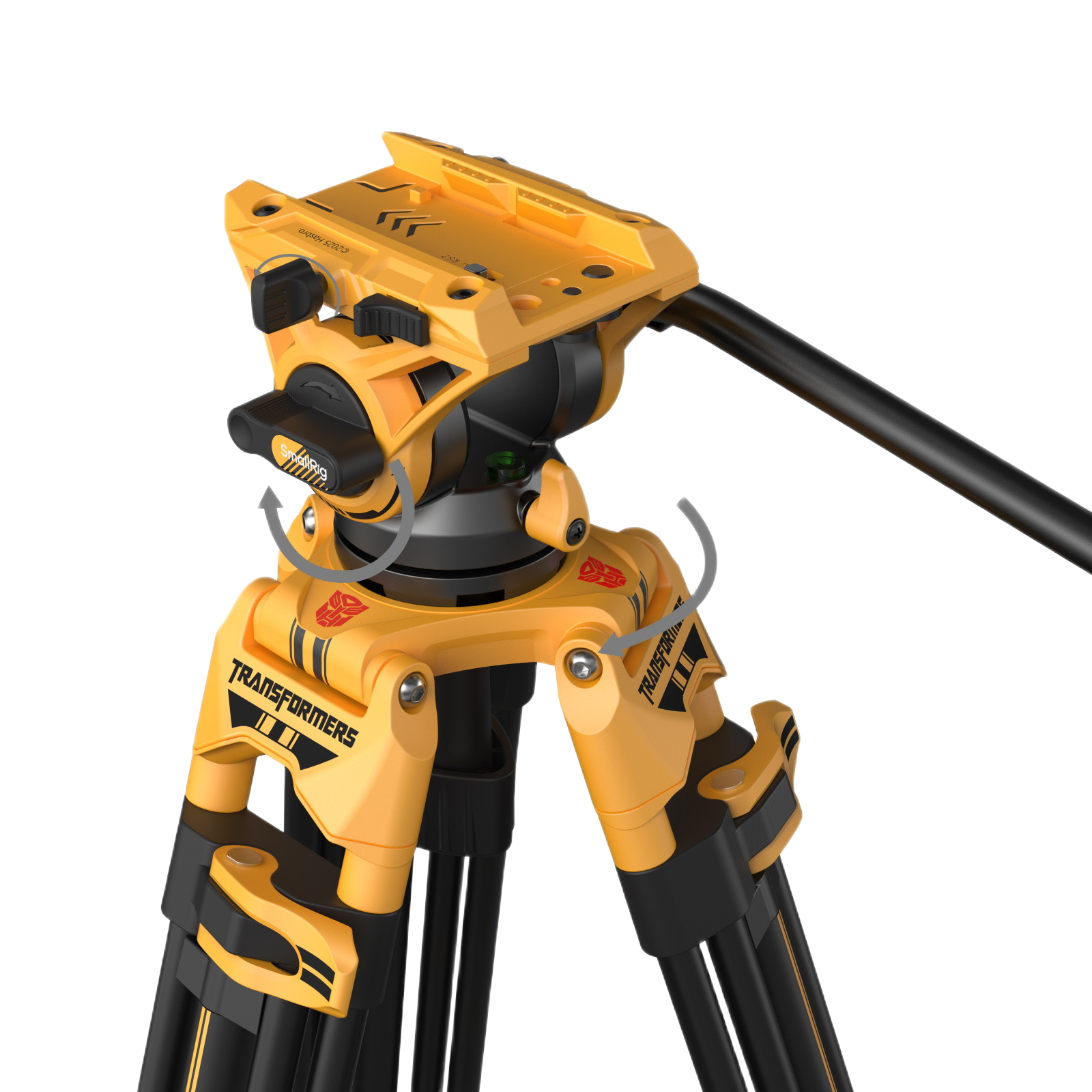 Heavy-Duty Fluid Head Tripod AD-01 (BumbleBee Edition) 5523