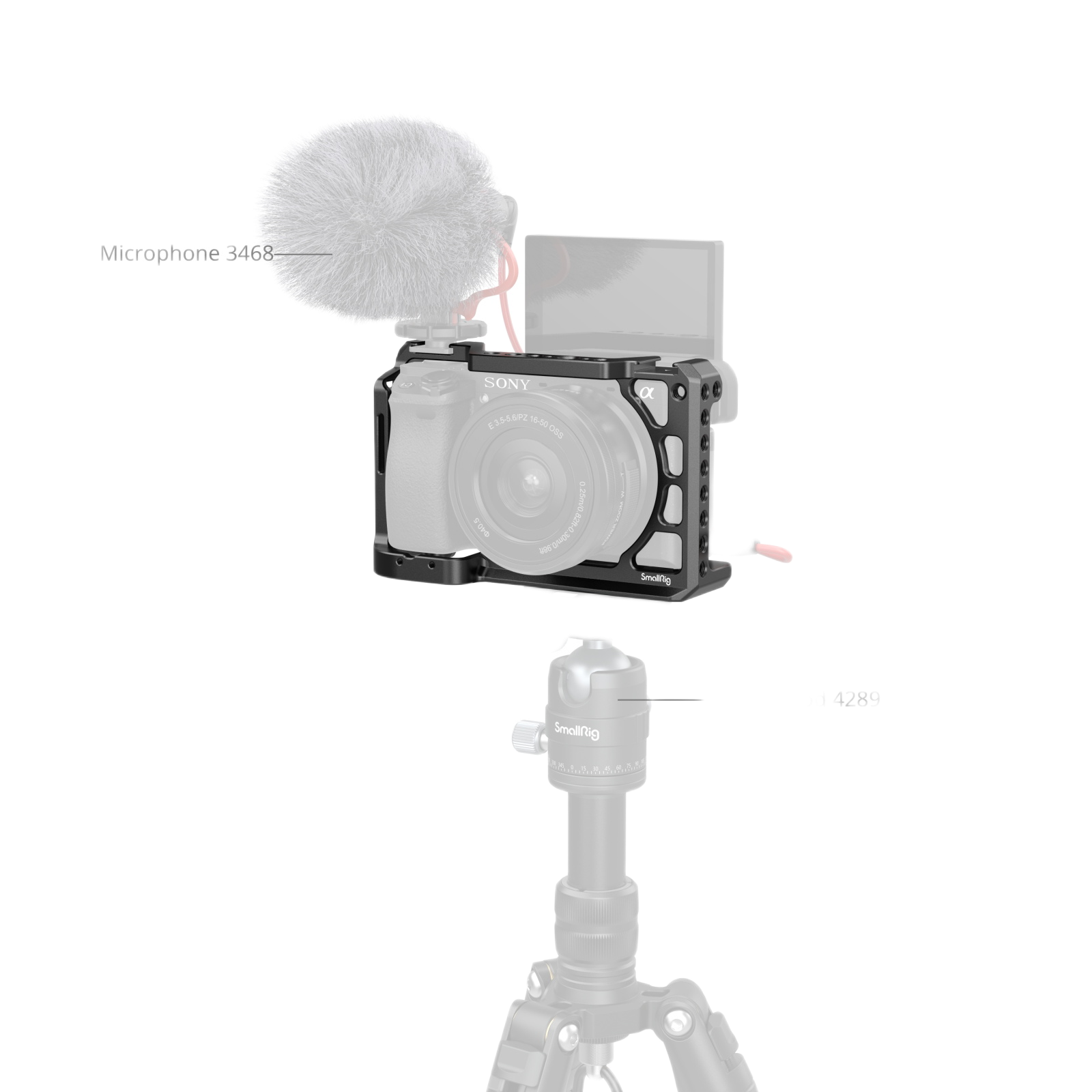 Cage for Sony A6100 / A6300 / A6400 / A6500