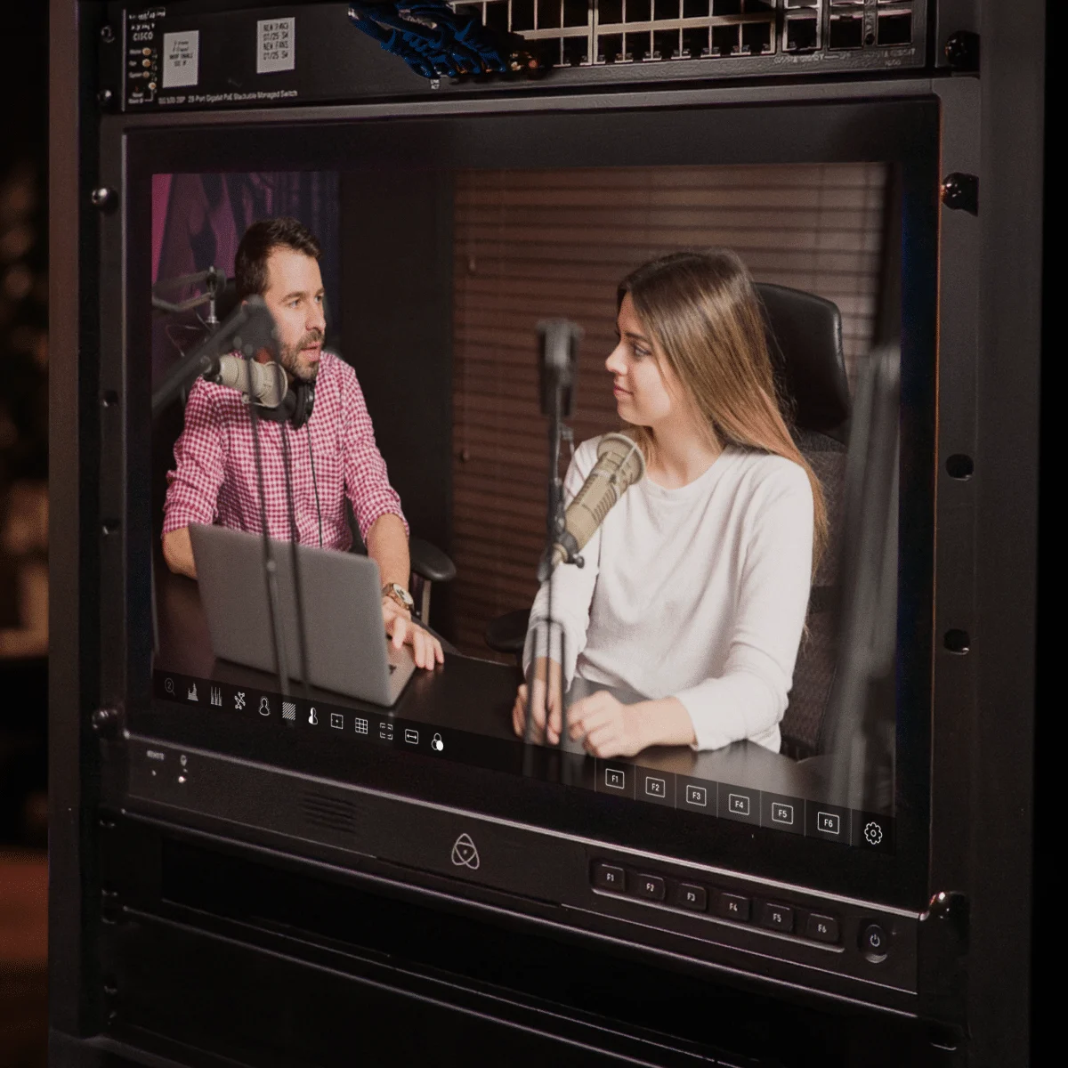 Shogun AV-19M – 19″ Rack 4K Monitor