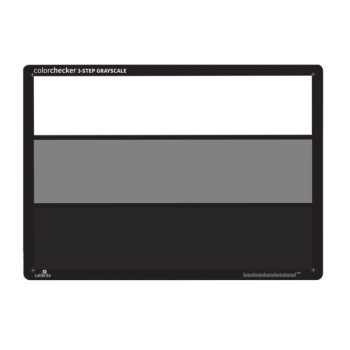 ColorChecker 3-Step Grayscale